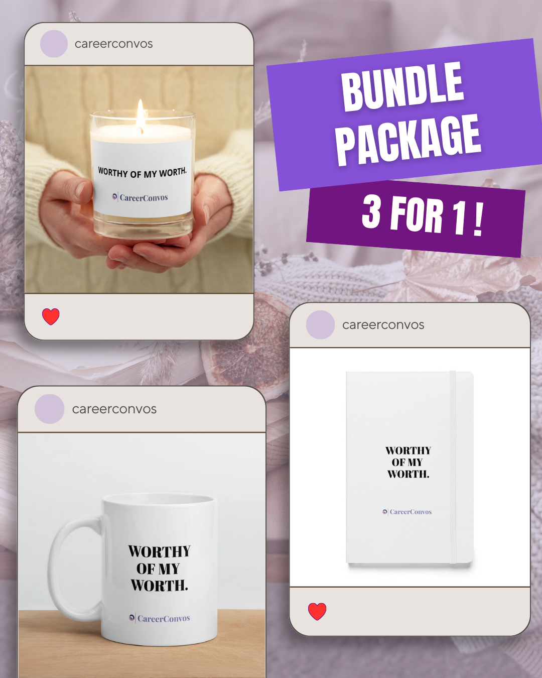 Worthy Of My Worth - Bundle Package